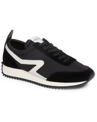 Rag & Bone - Retro Runner - Leather Low Top Sneaker - Lyst