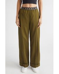 Marni - Tropical Virgin Wool Straight Leg Pants - Lyst