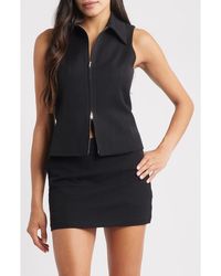 ARTLESS FOREVER - Kaia Zip Vest - Lyst