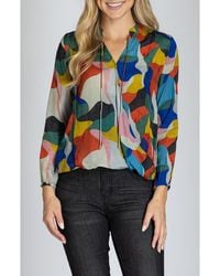 Apny - Printed Top - Lyst