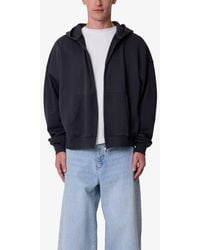 MNML - Heavyweight Basic Zip-Up Cotton Hoodie - Lyst