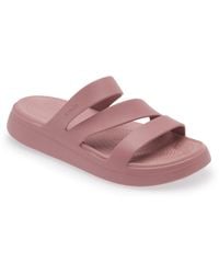 Crocs™ - Getaway Strappy Slide Sandal - Lyst