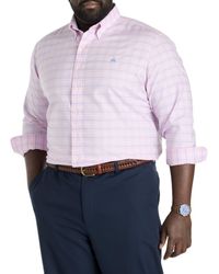 Brooks Brothers - Big & Tall Non-Iron Multi Check Oxford Sport Shirt - Lyst