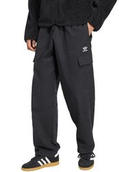 adidas - Trefoil Essentials Cotton Ripstop Cargo Pants - Lyst