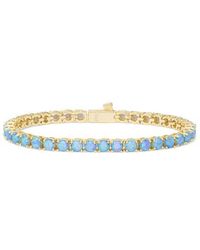 Melinda Maria - Grand Heiress Lab Created Opal Tennis Bracelet - Lyst