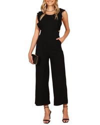 Petal & Pup - Mills Crop Jumpsuit - Lyst