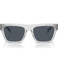Prada - 55Mm Rectangular Sunglasses - Lyst