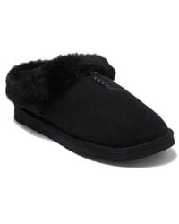 Dearfoams - Fireside Adelaide Genuine Shearling Clog Slippers - Lyst