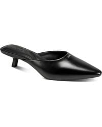 DKNY - Nabil Pointed Toe Kitten Heel Mule - Lyst