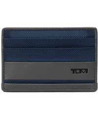 Tumi - Ballistic Nylon & Leather Card Case - Lyst
