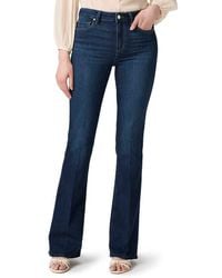 PAIGE - Laurel Canyon High Waist Bootcut Jeans - Lyst