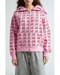 Ashley Williams - I Heart Me Butterfly Cotton Blend Hoodie - Lyst