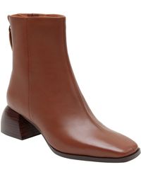 Linea Paolo - Sage Square Toe Bootie - Lyst