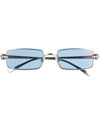 Cartier - 54mm Polarized Rectangular Sunglasses - Lyst