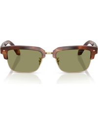 ARMANI EXCHANGE - 52Mm Rectangular Sunglasses - Lyst