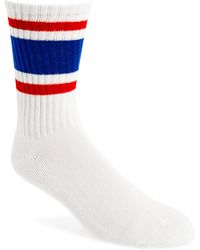 American Trench - The Retro Stripe Quarter Socks - Lyst