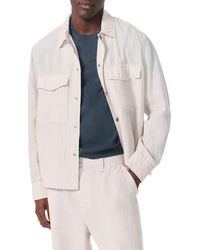 Rag & Bone - Angus Linen Shirt Jacket - Lyst