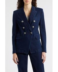 Kobi Halperin - Cera Double Breasted Denim Jacket - Lyst