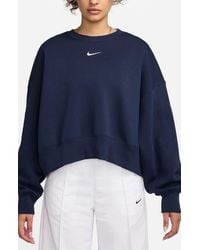 Nike - Phoenix Fleece Crewneck Sweatshirt - Lyst