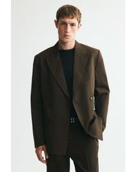 H&M - Relaxed-Fit Double-Breasted Jacket - Lyst