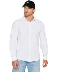 Fabletics - The Don Long Sleeve Button Up - Lyst