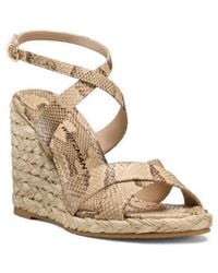Stuart Weitzman - Alyssa Ankle Strap Wedge Sandal - Lyst