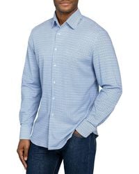 Brooklyn Brigade - Plaid Print Knit Long Sleeve Basic - Lyst