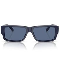 DIESEL - Geck-D 57Mm Rectangular Sunglasses - Lyst