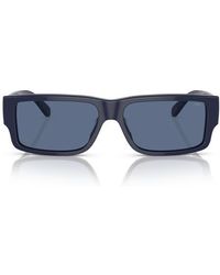 DIESEL - Geck-D 57Mm Rectangular Sunglasses - Lyst
