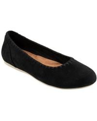 Softwalk - Sonoma Embroidered Ballet Flat - Lyst