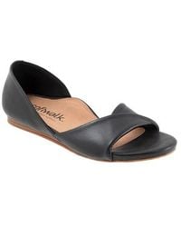 Softwalk - Cypress Open Toe Flat - Lyst