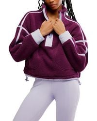 Free People - Fp Movement Mountain High Fleece Half Zip Pullover - Lyst
