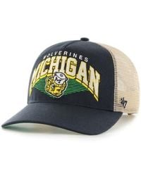 '47 - Michigan Wolverines Pomona Mesh Hitch Adjustable Trucker Hat - Lyst