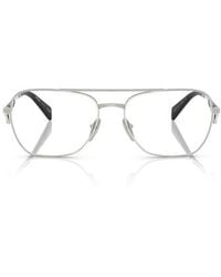 Prada - 59Mm Pilot Optical Glasses - Lyst