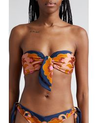 Zimmermann - Acadian Scarf Tie Bikini Top - Lyst