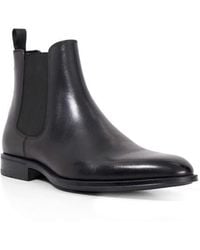 Dune - Matchin Plain Toe Chelsea Boot - Lyst