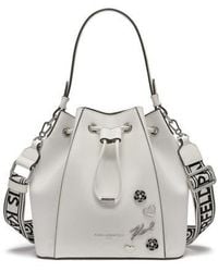KARL LAGERFELD - Adele Bucket Bag - Lyst