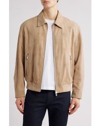 BOSS - Merwyn Emed Leather Jacket - Lyst