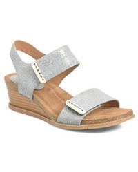 Söfft - Verdi Ii Slingback Wedge Sandal - Lyst