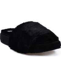 National Comfort - Macklin Faux Fur Slipper - Lyst