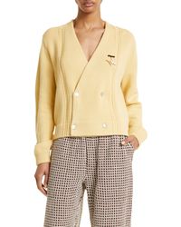 Bode - Double Breasted Cardigan - Lyst