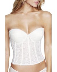 Dominique Intimates - Hannah Push-Up Longline Underwire Bustier - Lyst