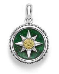 Lagos - Anthem Small Jade Sunburst Amulet - Lyst