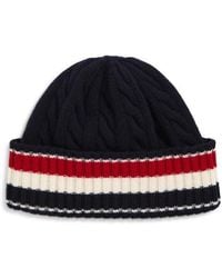 Thom Browne - Cable & Rib Virgin Wool Beanie - Lyst