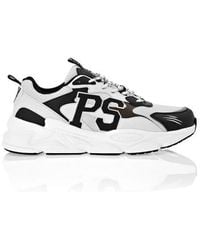 Philipp Plein - Lo-Top Logo-Patch Sneakers - Lyst