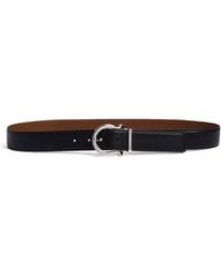 Ferragamo - Donna Reversible Leather Belt - Lyst