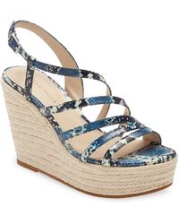 moda in pelle rivel wedge sandal