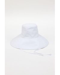 Hat Attack - Livvy Canvas Sunhat - Lyst
