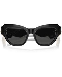 Burberry - 52mm Irregular Sunglasses - Lyst