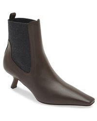 Brunello Cucinelli - Kitten Heel Chelsea Boot - Lyst